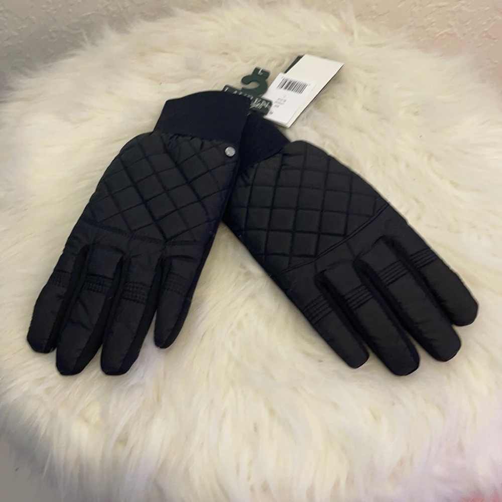 Snow gloves black